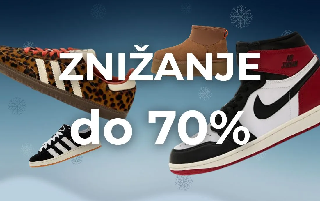 Modne superge in športna obutev na Footshop znižani do -74%