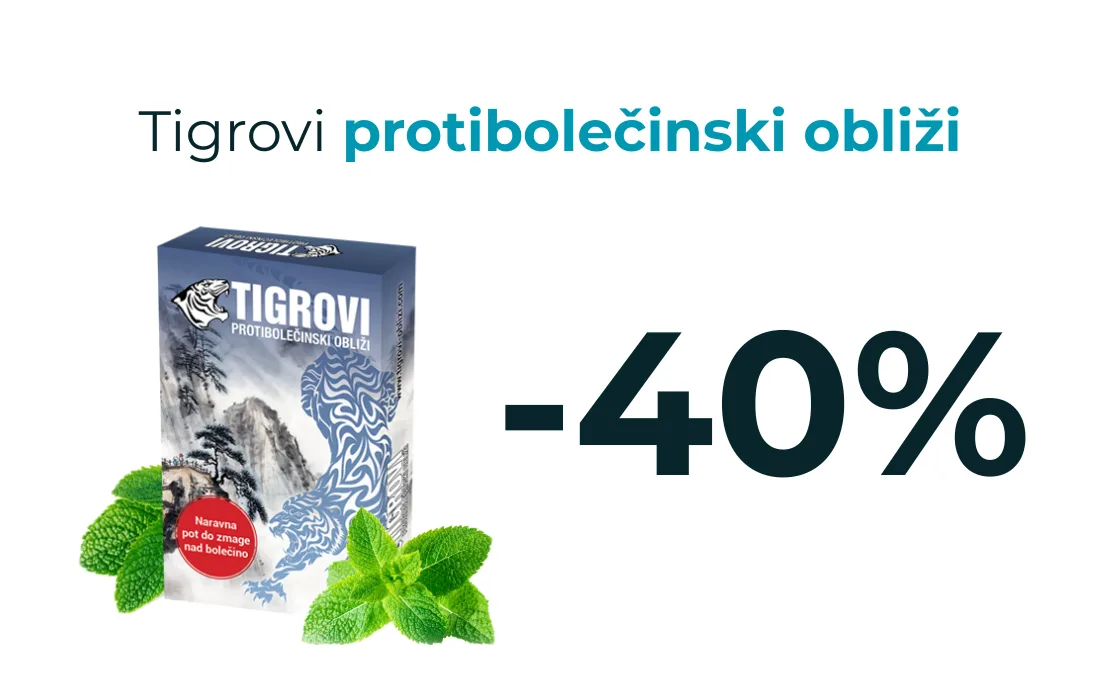 Tigrovi obliži proti bolečinam