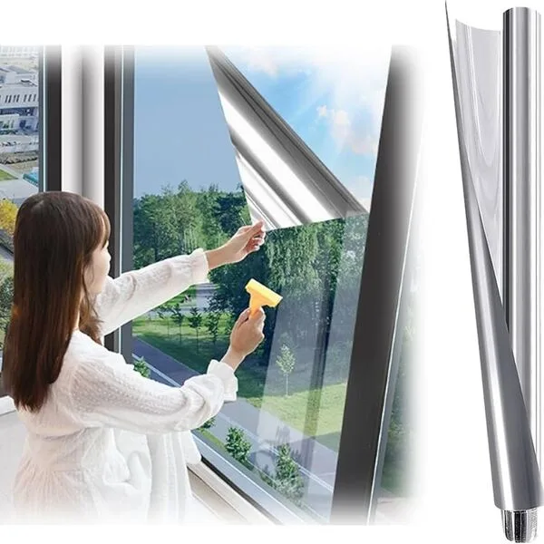 Samolepilna zrcalna folija (45 x 200 cm)